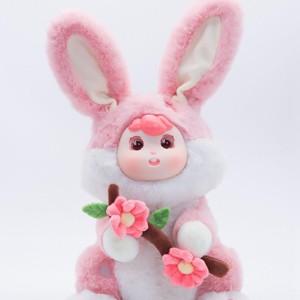 

Дофамин Электрическая Музыкальная Плюшевая Игрушка Кролик Мягкая Кукла Украшение Подарки Дети розовый