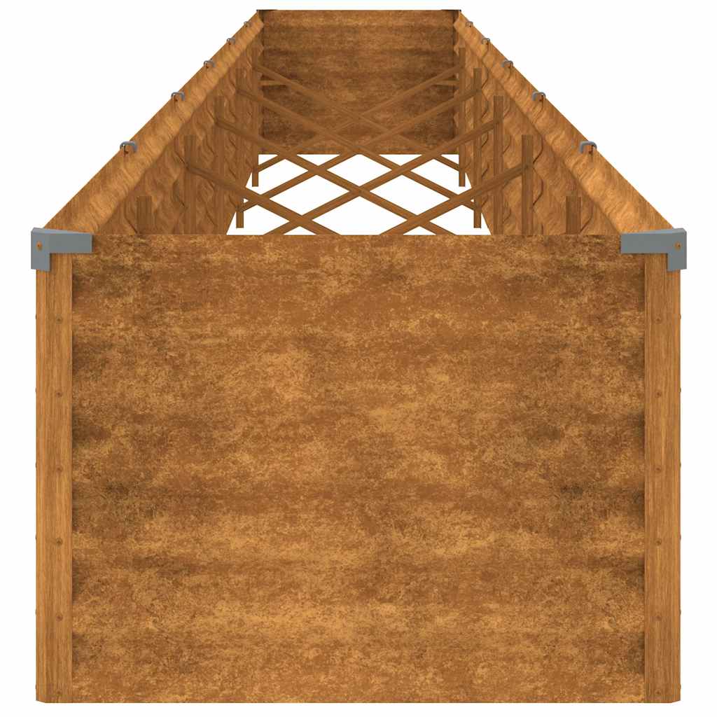 Garden Raised Bed 580 x 50 x 36 cm Corten Steel
