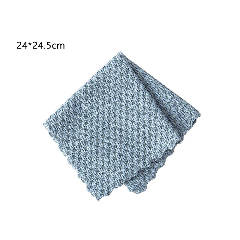 1Pcs Kitchen Supplies Cleaning Towel Super Absorbent Multifunction Wiping Rag  Cloth Polyester/Nylon Anti-grease kitchen