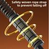 Soft Rubber Battle Rope Non Slip Handle Training Ropes Fitness Strength Training Rope  Home Gym