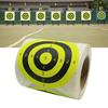 1 Roll 3 Inch 200Pcs Shooting Aim Pasters Round Fluorescent Self Adhesive Shooting Aim Labels Stickers with Numbers