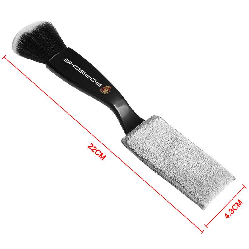 Car Air Conditioning Air Outlet Cleaning Dust Removal Soft Brush Cleaning Tool For Porsche Boxster Cayenne Panamera Macan Cayman 911 918 996 917 991