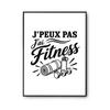 Poster - PLANETEE - I Can't Minimalist - ILFORD Photo Paper 310 G/m² - Pearl Finish - Sizes A4/A3/A2