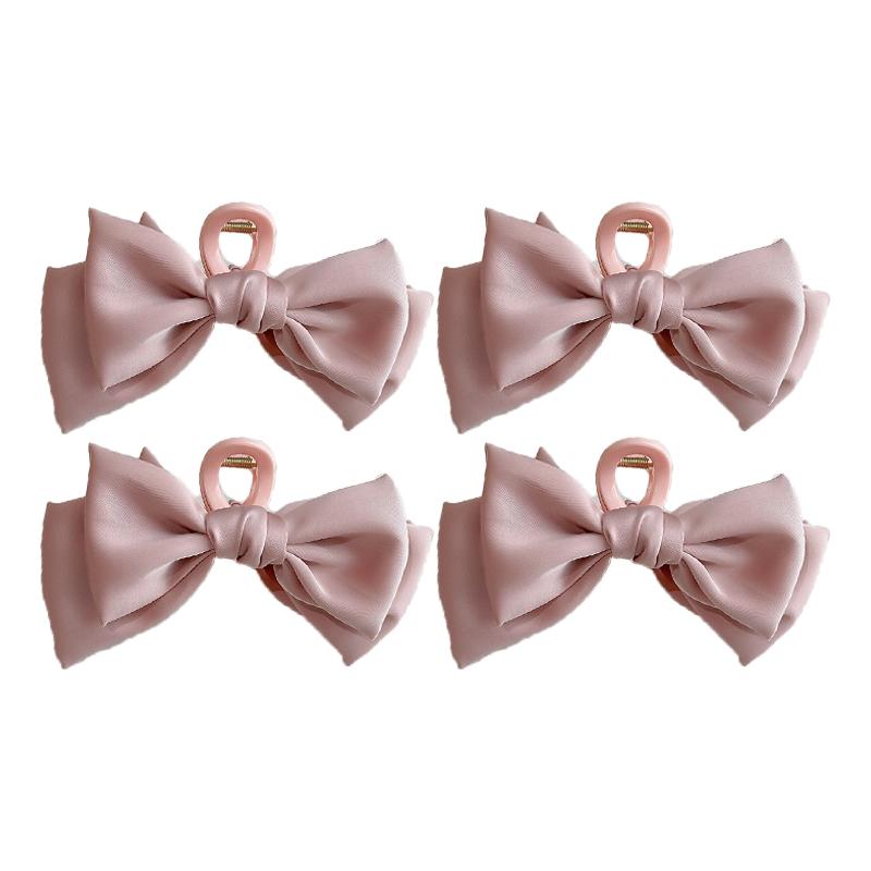 Large Bow Hair Clip Women Sweet Luxurious Shark Clip Cute Versatile Hair Accessories