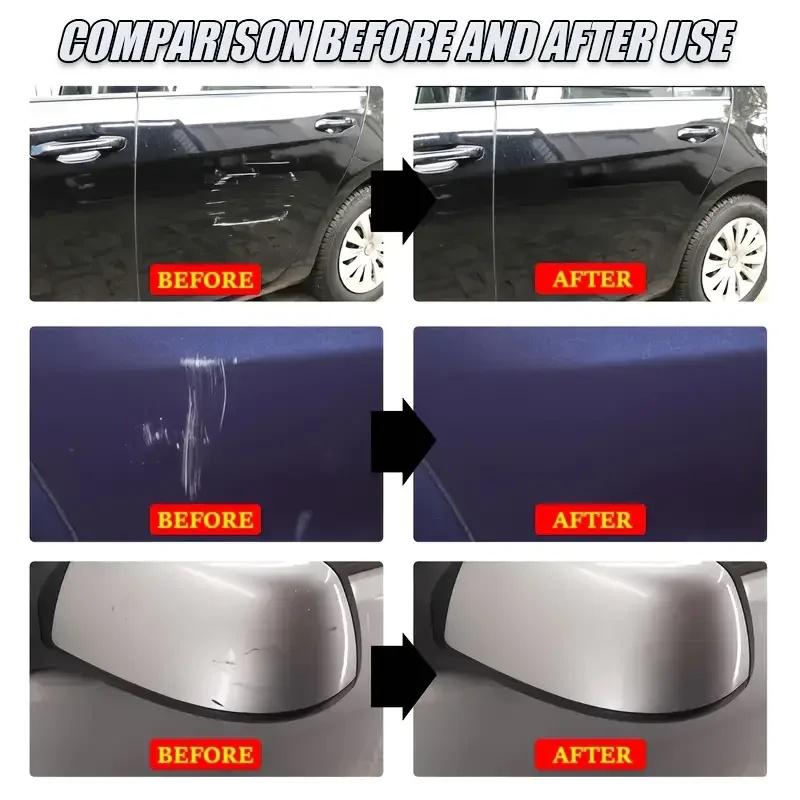 Car Scratch Repair Paste Kit, Universal Scratch Removal and Polishing Agent, Suitable for Various Car Paint Colors