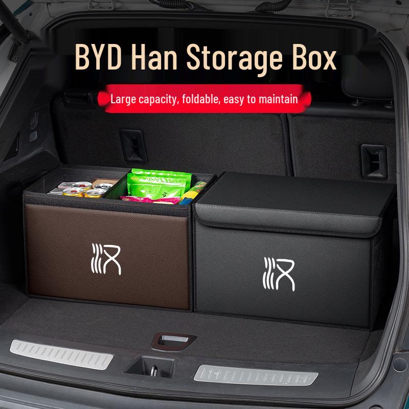 BYD Han EV Trunk Organizer Storage Box Decorative Supplies