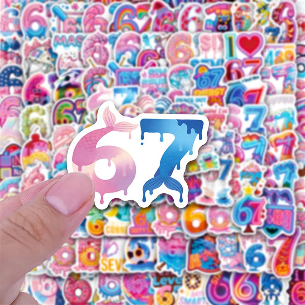 120 Sheets Of Neon Stickers For Decorating Laptops, Water Bottles, Personalized Hand Account Stickers