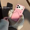 3D Bow Anti-Fall Silicone Phone Case, Compatible with iPhone 14/13/12/11/10 PROMAX