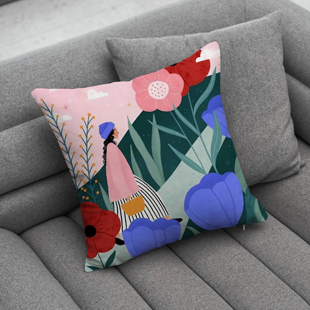 BBea Art MMuller Pillow Case Pillowcase Home Sofa Cushions Car Cushions Pillowcover Office Pillowshell Pillow