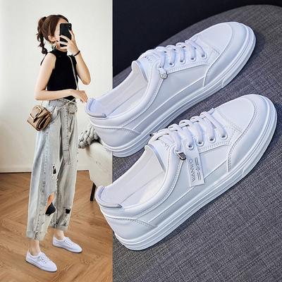 Moda de Primavera y Otoño Zapatos Casuales Blancos para Mujer Ligeros Cómodos Zapatos Deportivos Zapatos para Correr