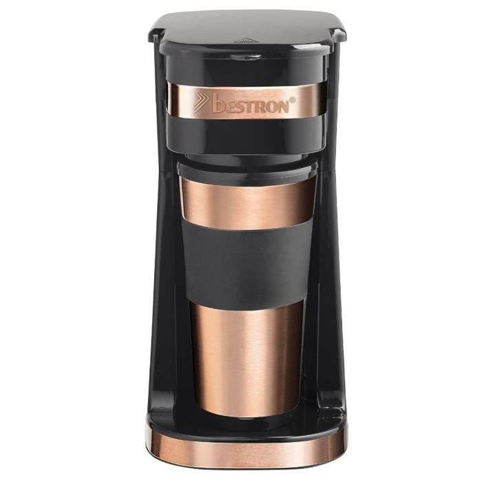 Cafetière isotherme - BESTRON - ACM112CO - 2 tasses - Cuivre - Compacte