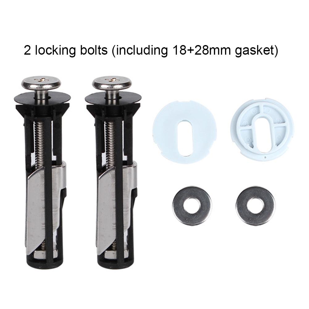 2pcs Heavy Duty Toilet Seat Fastener Bolt Kit Stainless Steel Tank Toilet Bolt Hinge Screw Toilet Seat Hinge Bolt Screws