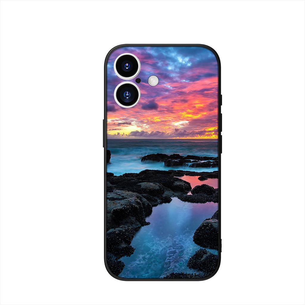 Hülle für Samsung Galaxy A07 A13 A12 A14 A23 A42 A50 A51 A52 A53 A70 A71 A72 A21S A04 Note 20 9 8 10 Hülle Meeresstrand Reise Ozean