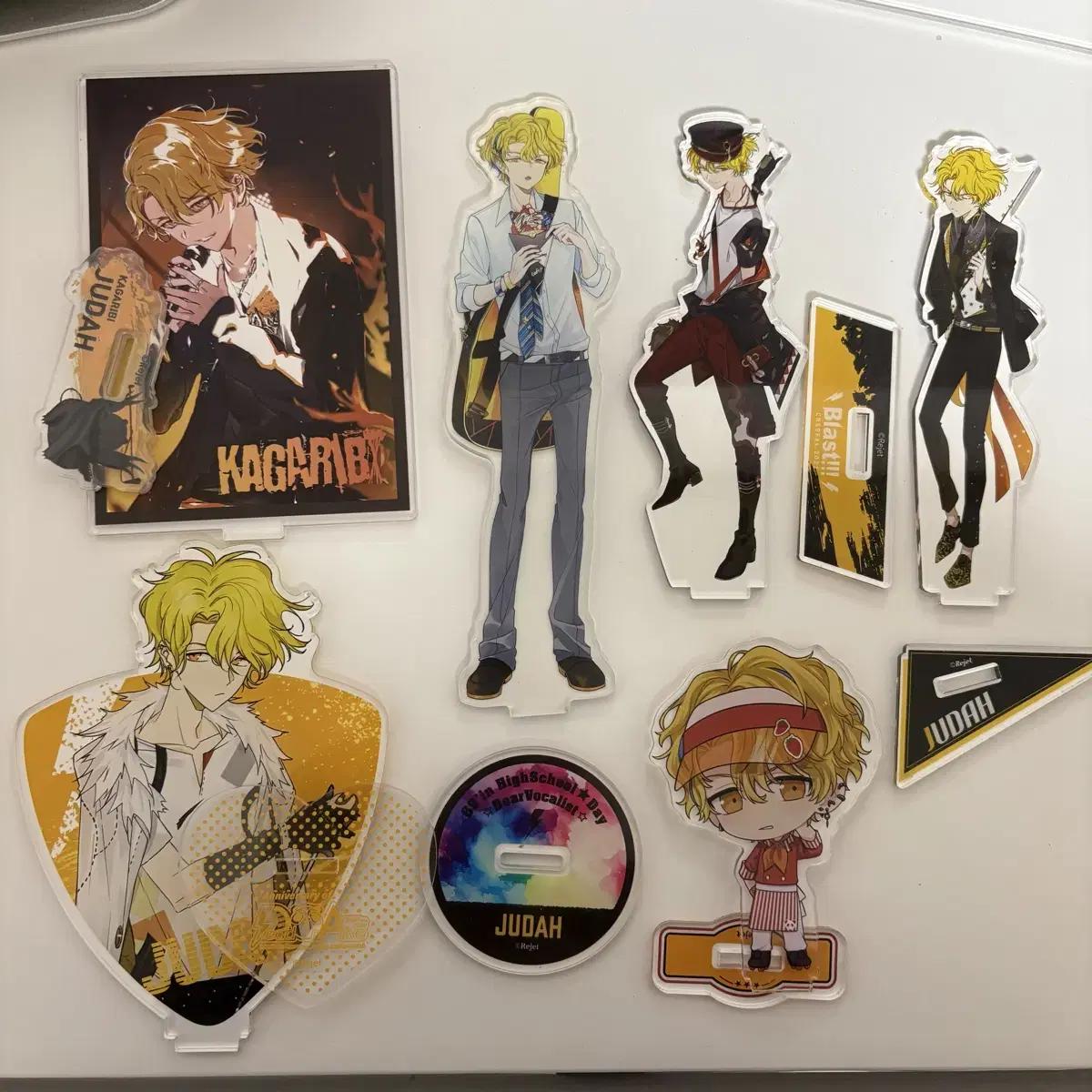

Deer Vocalist Dearvo Juda Ark Star Acrylic Stand Acrylic Key Ring