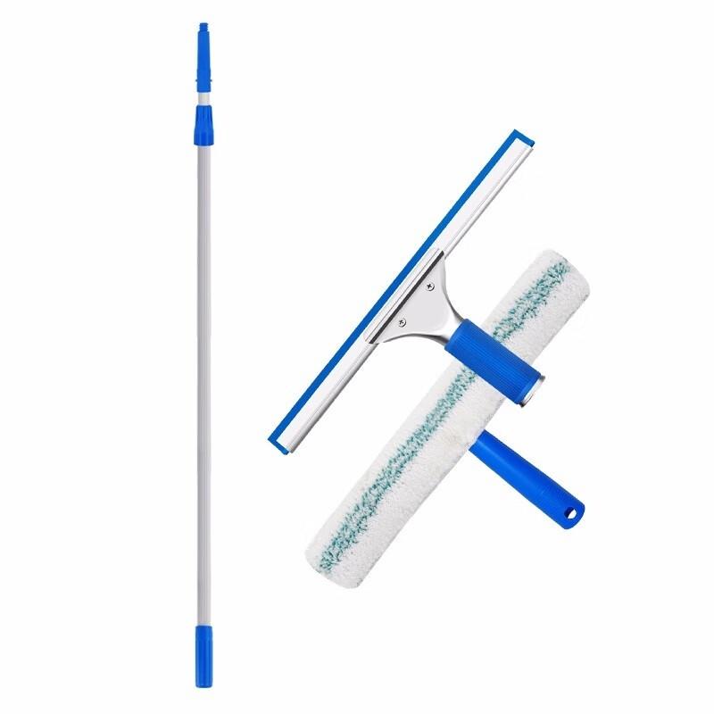 JINGRUIXIANG Telescopic Window Scraper & Glass Cleaner Set