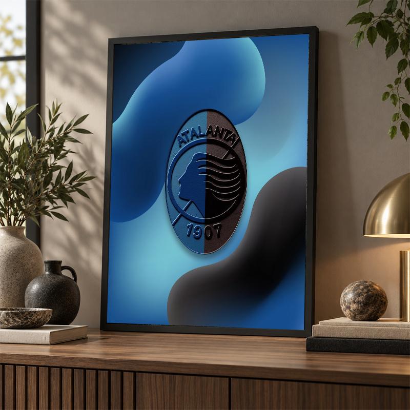 Atalanta FC Diamond Painting Kit 5D Full Drill DIY Diamond Mosaic Wall Art Home Decor