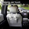 Retractable Car Seat Back Hooks, Small Hooks For Front And Rear Seats, Storage