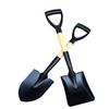 Wooden Handle Stainless Steel Gardening Shovel - Small, Pointed Shovel for Snow, Soil, Planting Trees & Flowers
