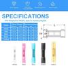 50/100PCS Multicolor Heat Shrink Terminals Insulated Docking Connector Kit Crimp Terminal  Tool