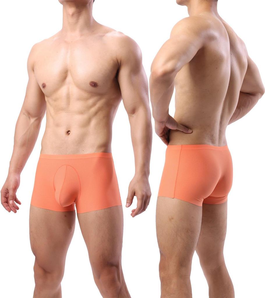 Whaninti Boxer Briefs Mesh Soft (6-Pack) Material, Moisture-Wicking, Quick-Drying, Antibacterial, Odor-Resistant, Low-Rise, Underwear, 6P-M