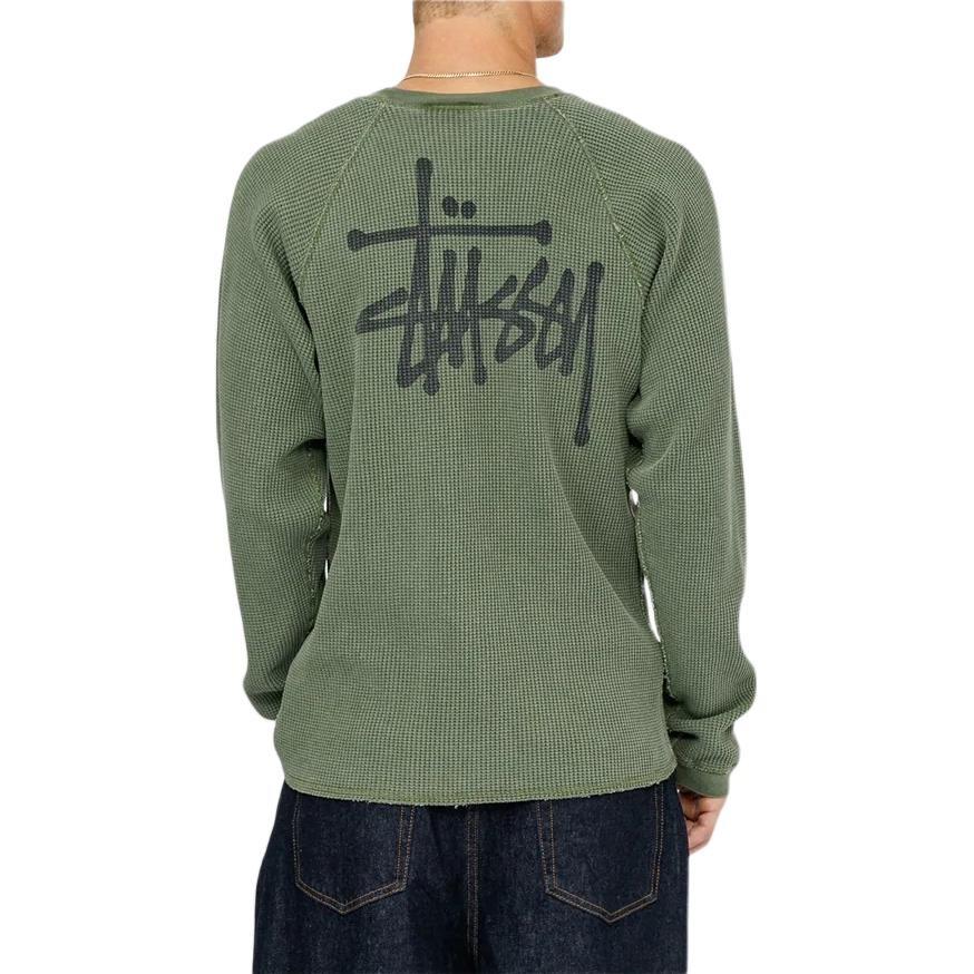 Stussy FW24 RAGLAN TERMICO LS CREW logoT Unisex 1140356
