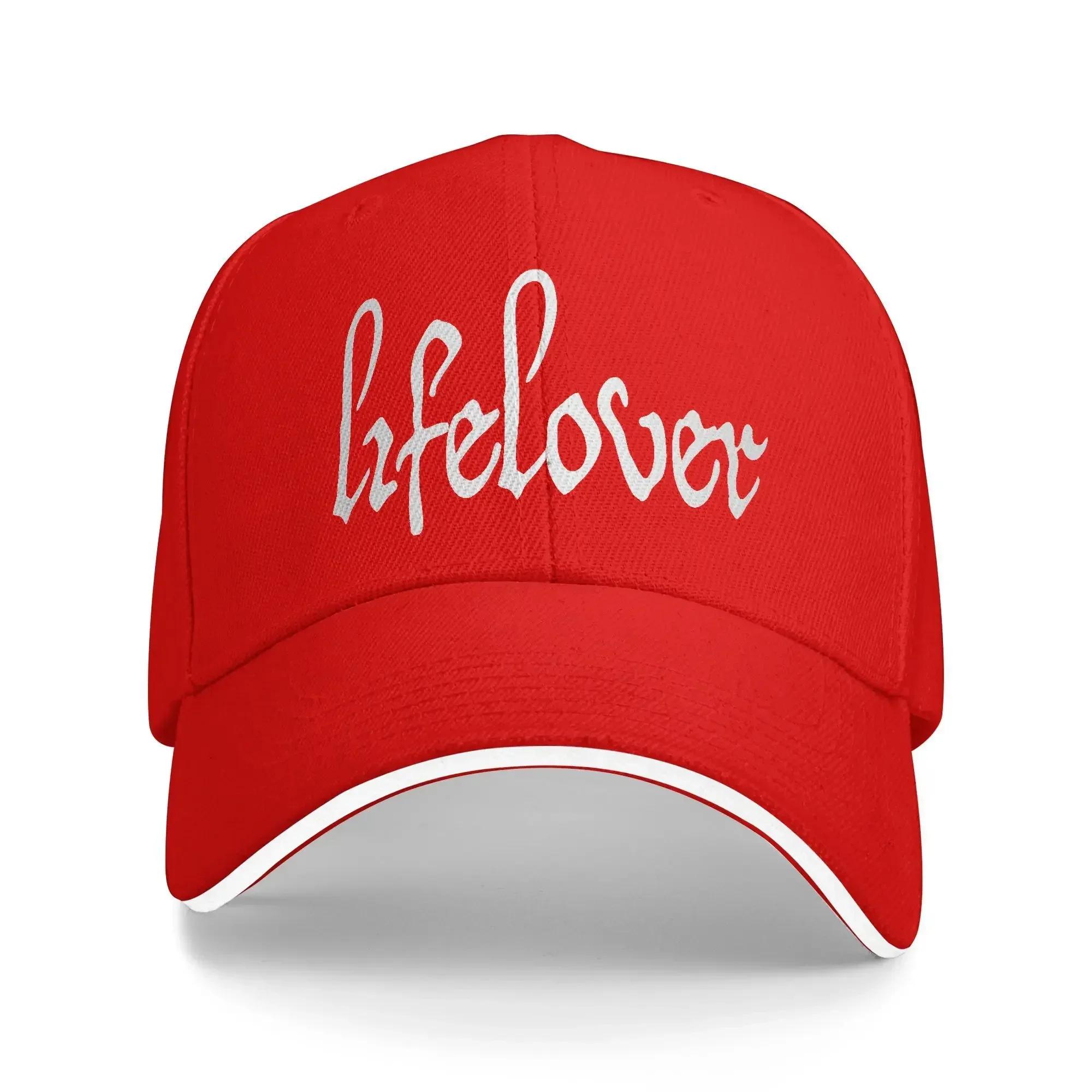 

Летние Новые Бейсболки Lifelover Белые Однотонные с Логотипом Мерч Для Унисекс Женщин Тракеры Ретро Депрессивный Рок Кепка от Солнца Регулируемая Adjustable