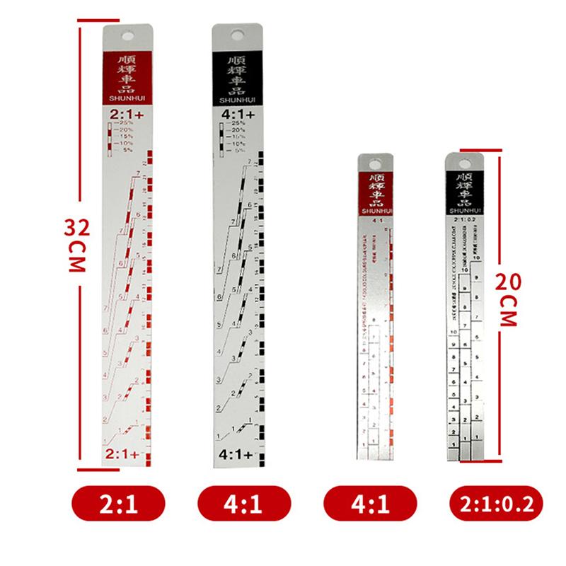 Instrument de amestecare Șablon standard pentru vopsea auto Potrivit pentru vopsea auto Instrument pentru vopsea
