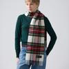 ABRAHAM MOON Merino Wool Muffler 25cm - Dress Stuart
