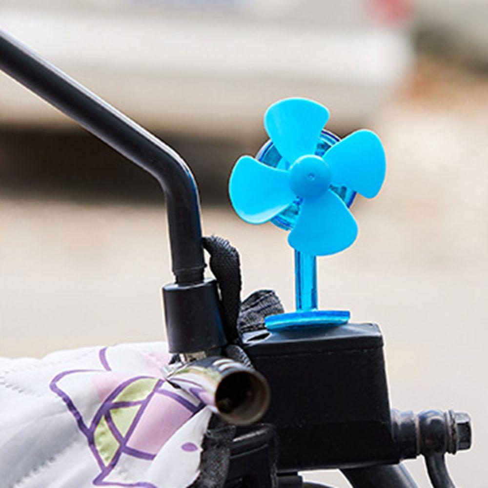 Wind-powered Luminous Wind Energy Fan Ornaments Safe Riding Mini Windmill LED Light  Vehicle