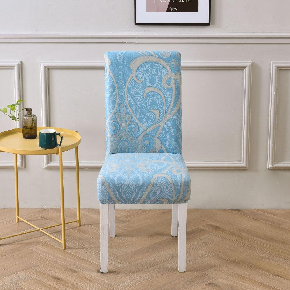 Stretch Stuhlhussen Elastische Esszimmerstuhl Überwürfe Komplettset für Hotel Restaurant Bankettstühle