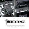 CYM5  3D Aluminum Badge Emblem Stereo Sticker Car Audio Decorate for Model 3 2021 S X Y Style Roadster Invader Coil Mod WYE K80