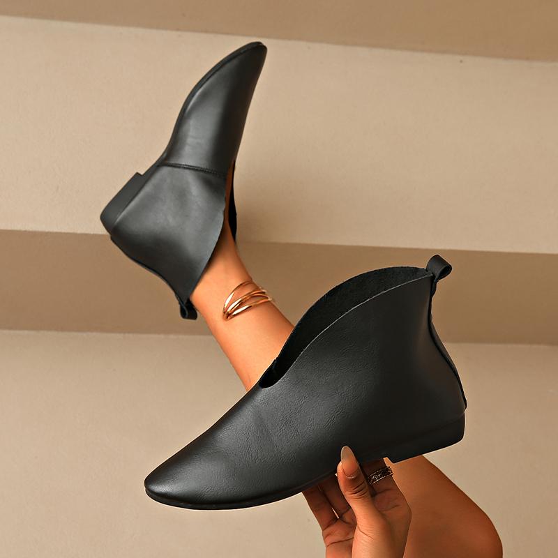 

Кожаные женские ботильоны на плоской подошве, лоферы, обувь, тренд, повседневные зимние ботинки челси, новые брендовые классические модные зимние ботинки Botas Mujer 42