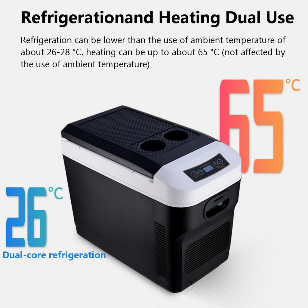 70W 28L Home/Car Use Refrigerator Ultra Quiet Car Refrigerators Freezer Cooling Heating Box Fridge Fishing Camping