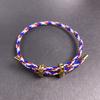 10Pc Luxury Multicolor Fashion Adjustable Bracelet Stainless Steel Wire Waterproof Rope Bracelet Men Women Jewelry Accessories