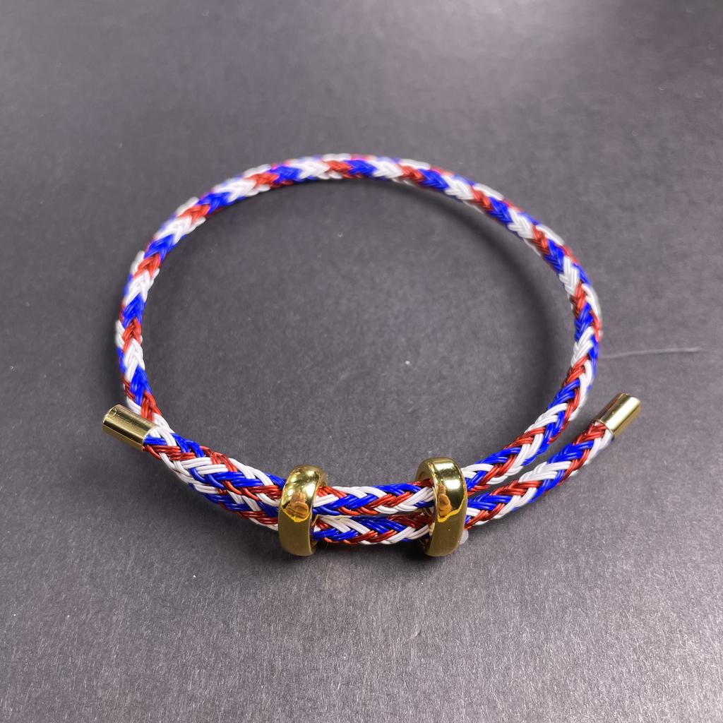 10Pc Luxury Multicolor Fashion Adjustable Bracelet Stainless Steel Wire Waterproof Rope Bracelet Men Women Jewelry Accessories