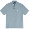Logo Embroidered Print Short Sleeve Polo Shirt Men Tops EM005358-AF10497-U9170