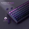 Xiaomi 134 Key Custom Lavender Purple Double Shot Keycaps Shine Through PBT Keycaps for Cherry Gateron MX Switches Mechanical Keyboards