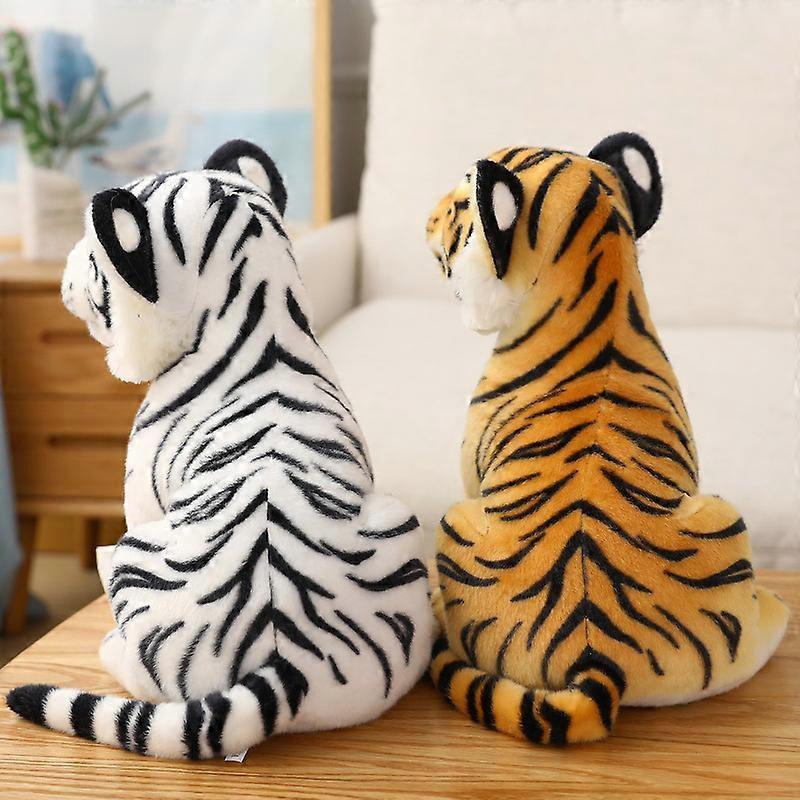 Tiger Doll Tiger Plush Toy Stuffed Soft Wild Animal Forest Tiger Pillow Dolls For Children Birthday Gift