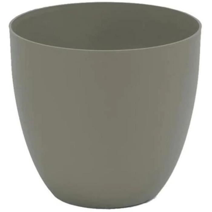 PLASTIKEN Bol Tes Cuenco - Ø38 x 33 cm - Taupe
