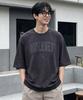 Modernoment Arch Logo Oversized Short Sleeve T-Shirt [Melange Grey]