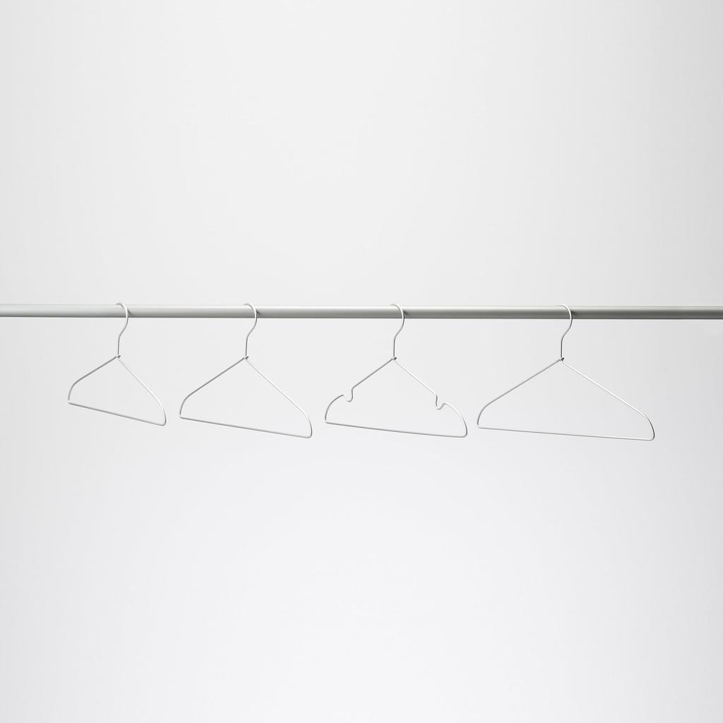 MUJI Aluminum Laundry Hanger Set of 3 (MAF60A0S)