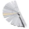 32-Piece Guitar String Action Gauge Height Measurement Tool Stainless Steel Feeler Gauge Blade Feeler Gauge