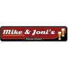 Retro Metal Wall Art for Home Office Beer Bar Decor
