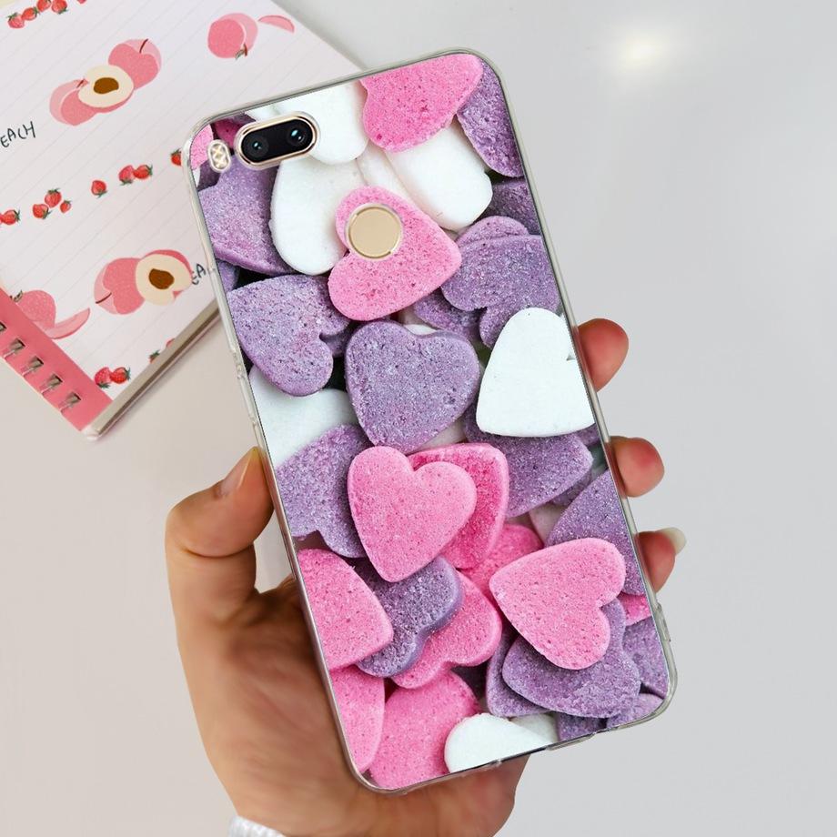 For Xiaomi Mi A1 Mi 5x Case Silicon Soft Clear TPU Phone Cases Back Cover For Xiaomi Mi 5X Mi5X MiA1 Bumper Coque Fundas Capas
