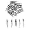 25Pcs Fine Point 0.38mm Steel Fountain Pen Nibs Replacement Tips Smooth Writing Reliable Durability Universal Compatibility