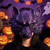 Halloween Wolfskop Masker Goud Zilver Weerwolf Cosplay Kostuum Feest Attribuut