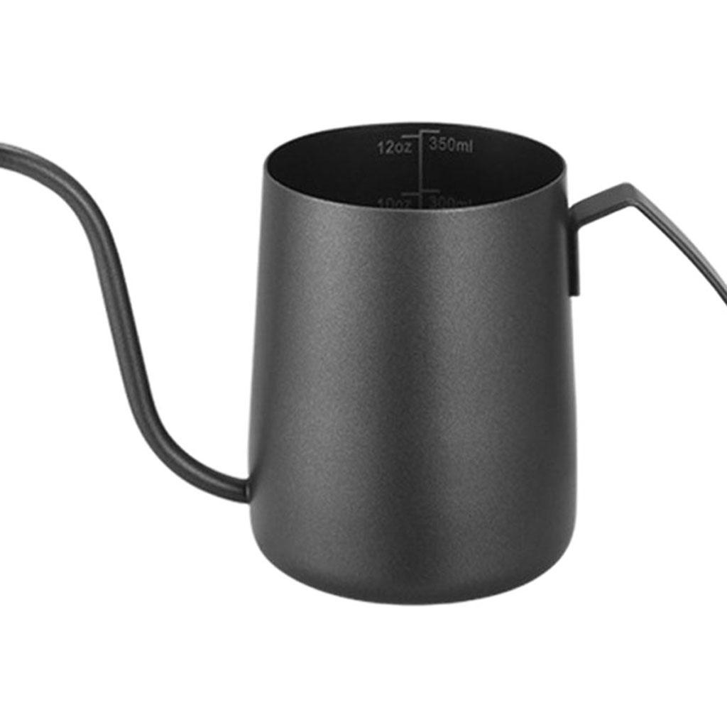 Food Grade Stainless Steel Coffee Kettle Drip Pot Gooseneck Coffee Dripper Tea Pot with Scale for Coffee Lover