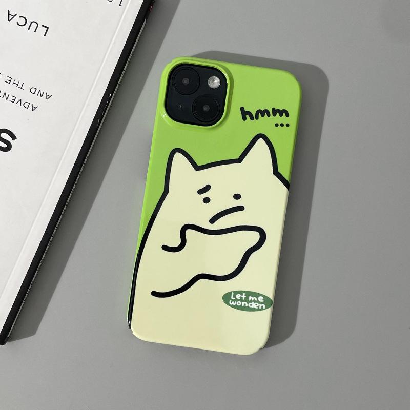 

Bizan Cat for Apple 17promax Cartoon Cute for IPhone16pro Lens All-inclusive 15 New Models For Apple 7