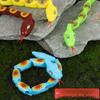 Twisting Snake Plastic Animal Toy For Children Cartoon Decoration Durable Gift