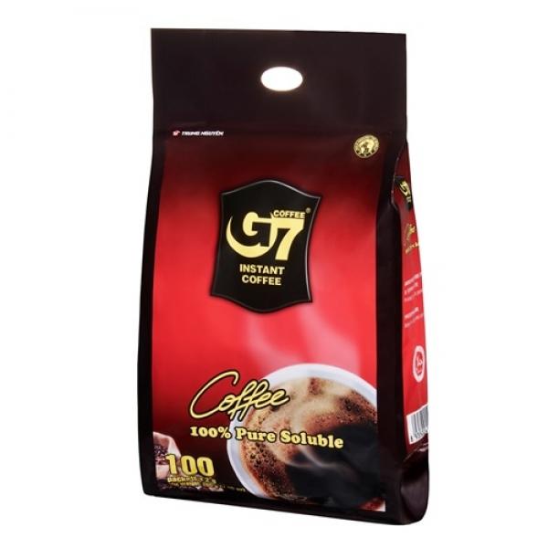 G7 Pure Black Instant Gourmet Coffee 2g x 100 Sticks
